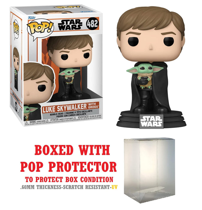 Funko Pop! Star Wars: Mandalorian- Luke with Child Vinyl Figure