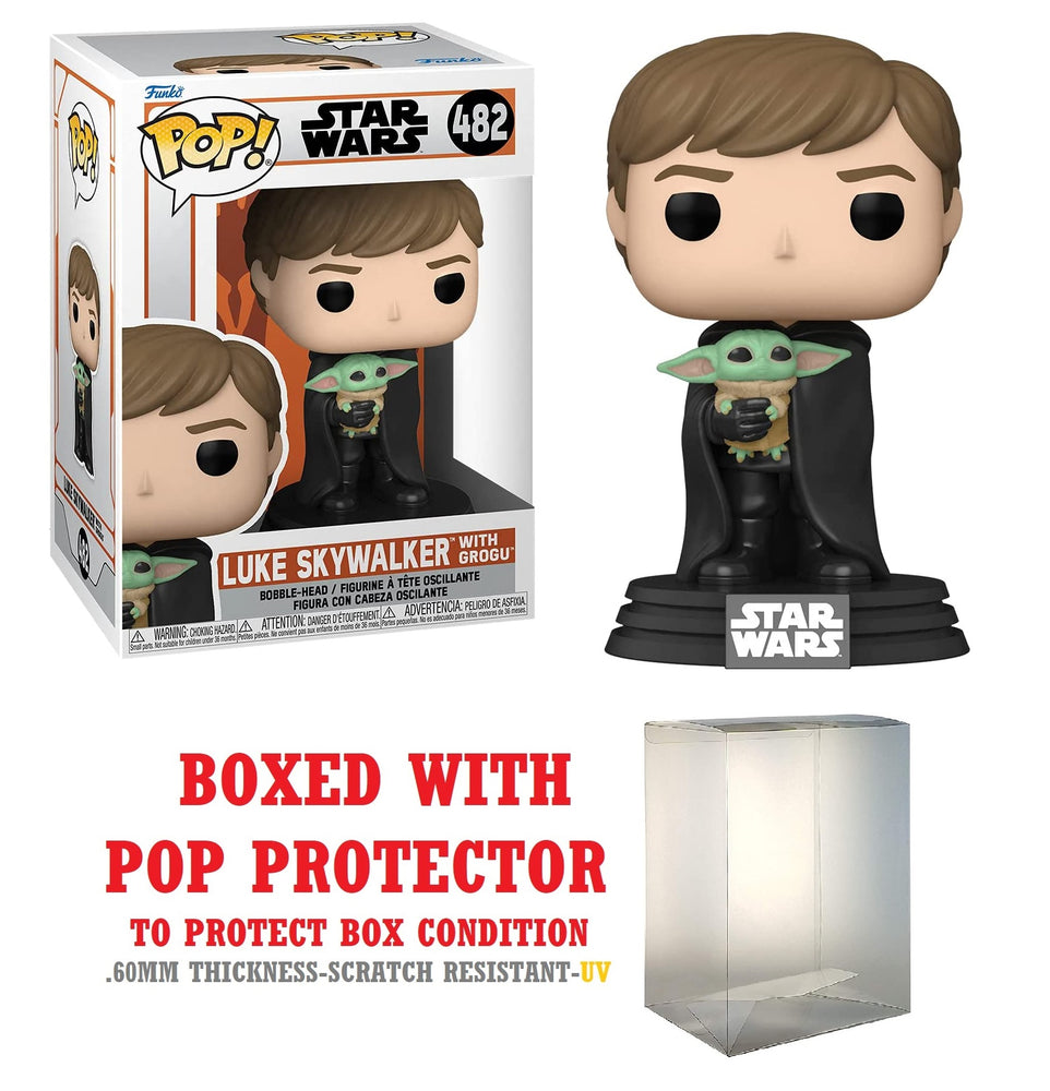 Funko Pop! Star Wars: Mandalorian- Luke with Child Vinyl Figure