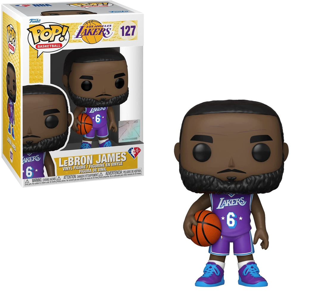 Funko Pop! NBA: Lakers - Lebron James (City Edition) Vinyl Figure