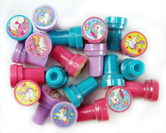 TINYMILLS 24 Pcs Unicorn Stampers for Kids Party Favors Supply