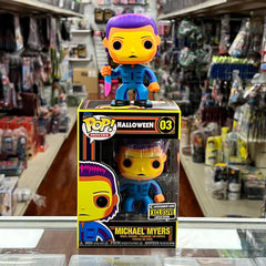 Funko Pop! HORROR MOVIES HALLOWEEN MICHAEL MYERS (Black light) Vinyl Figure ENTERTAINMENT EARTH EXCLUSIVE
