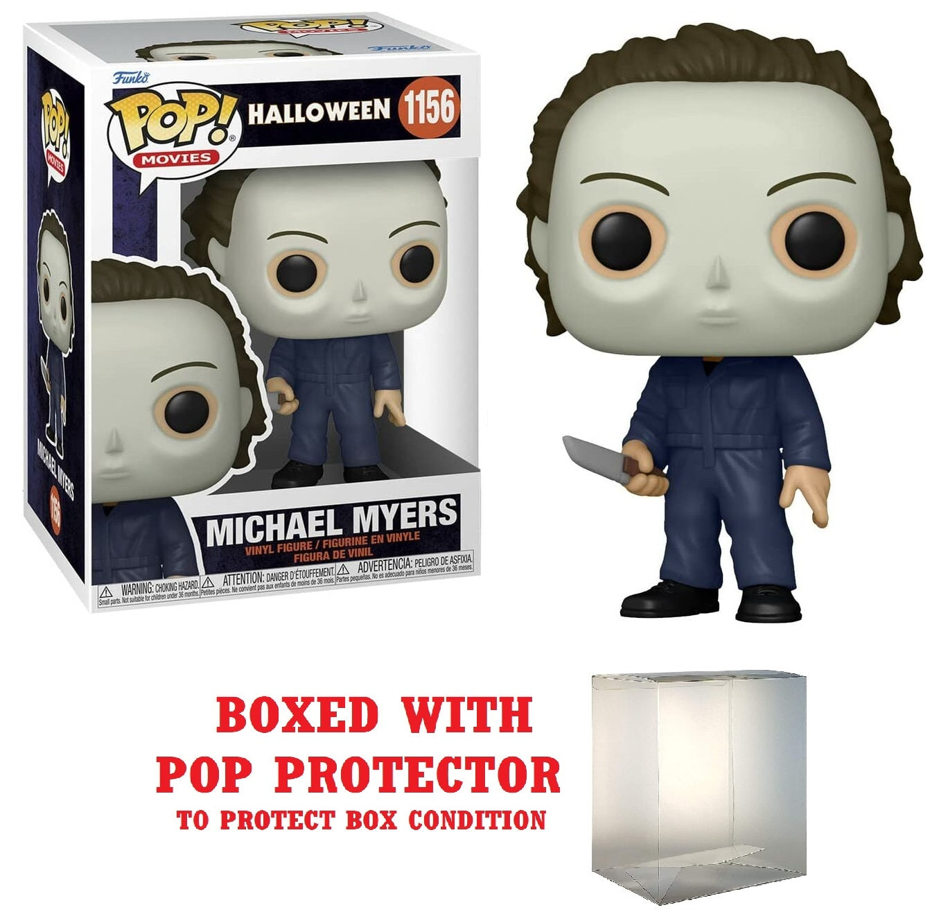 Funko Pop! Movies: Halloween - Michael Myers (New Pose) Vinyl Figure