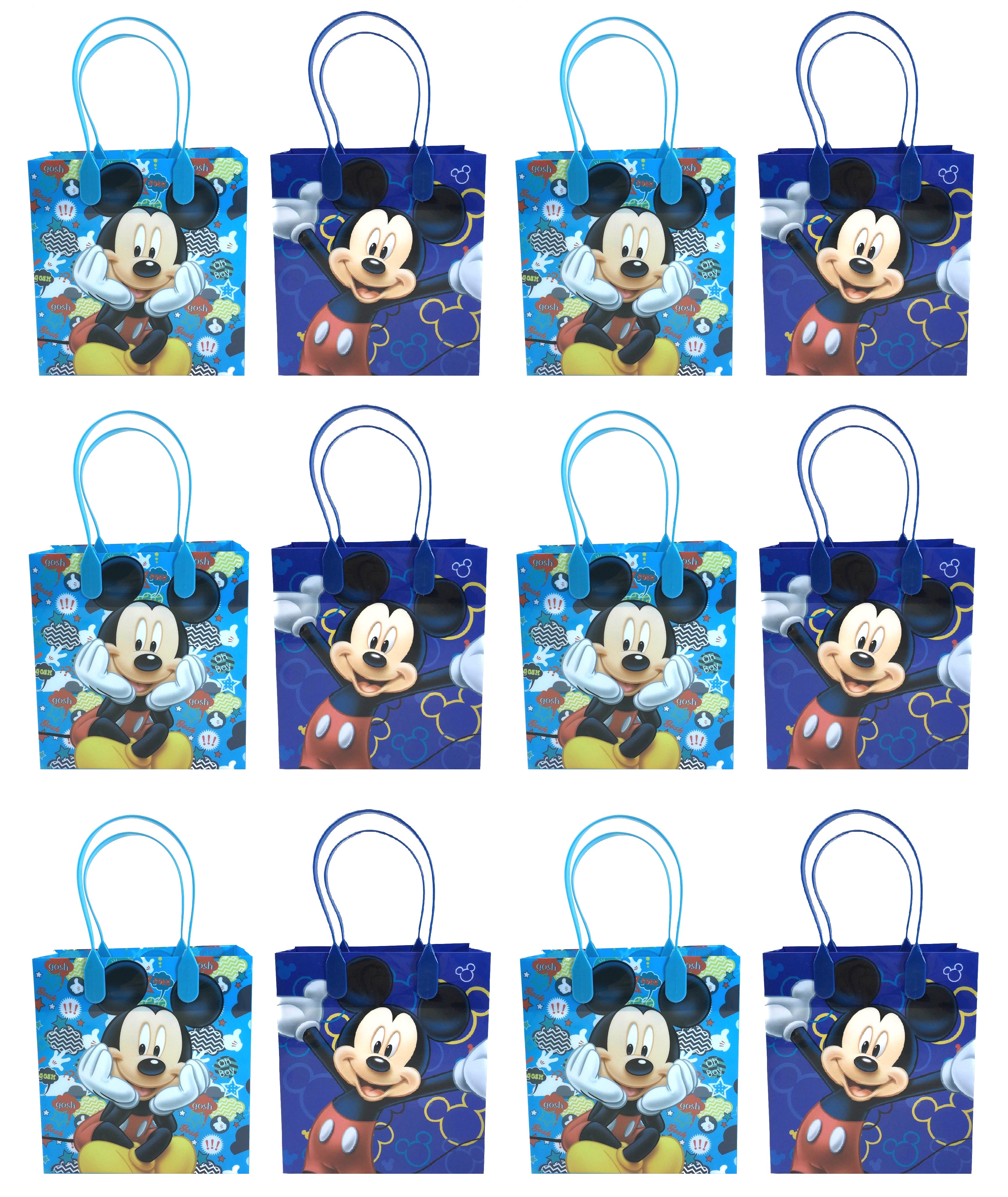 Disney Mickey Mouse Goody Bags Party Favors Gift Bags