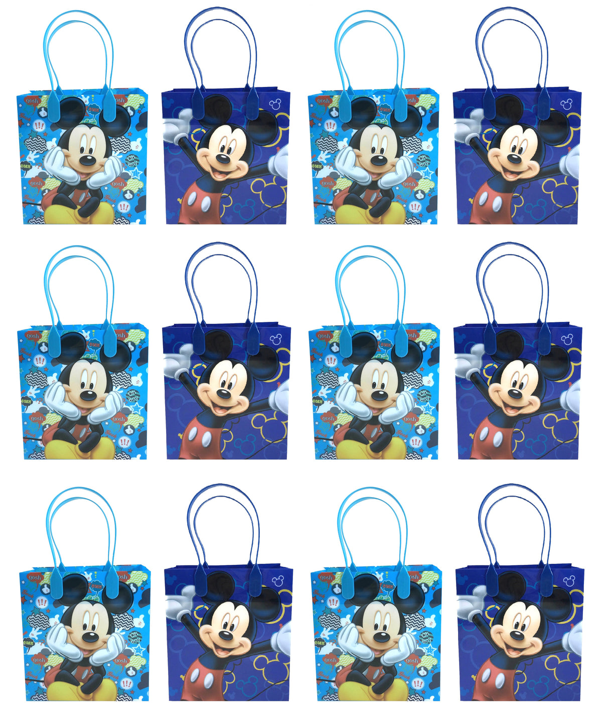 Disney Mickey Mouse Reusable Party Favor Goodie Small Gift Bags 12 (12 Bags)  | lupon.gov.ph