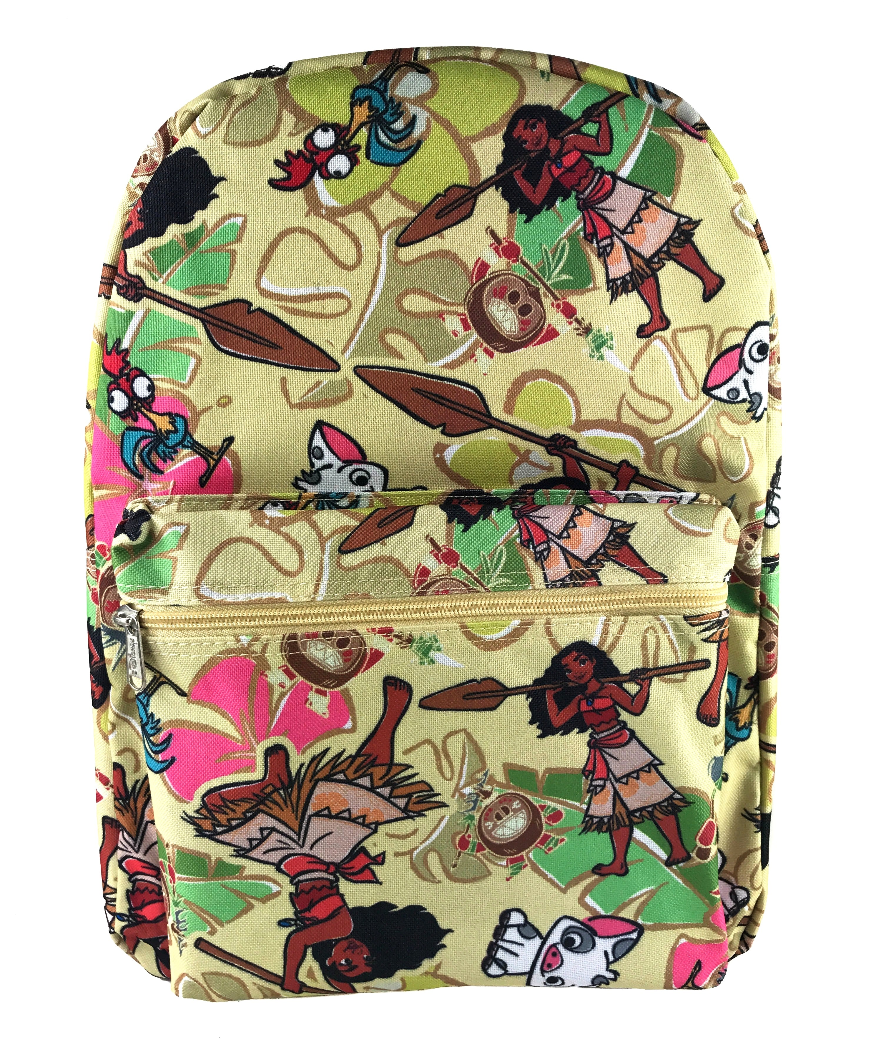 Moana Allover Print Backpack - Sand Yellow ON SALES!!!