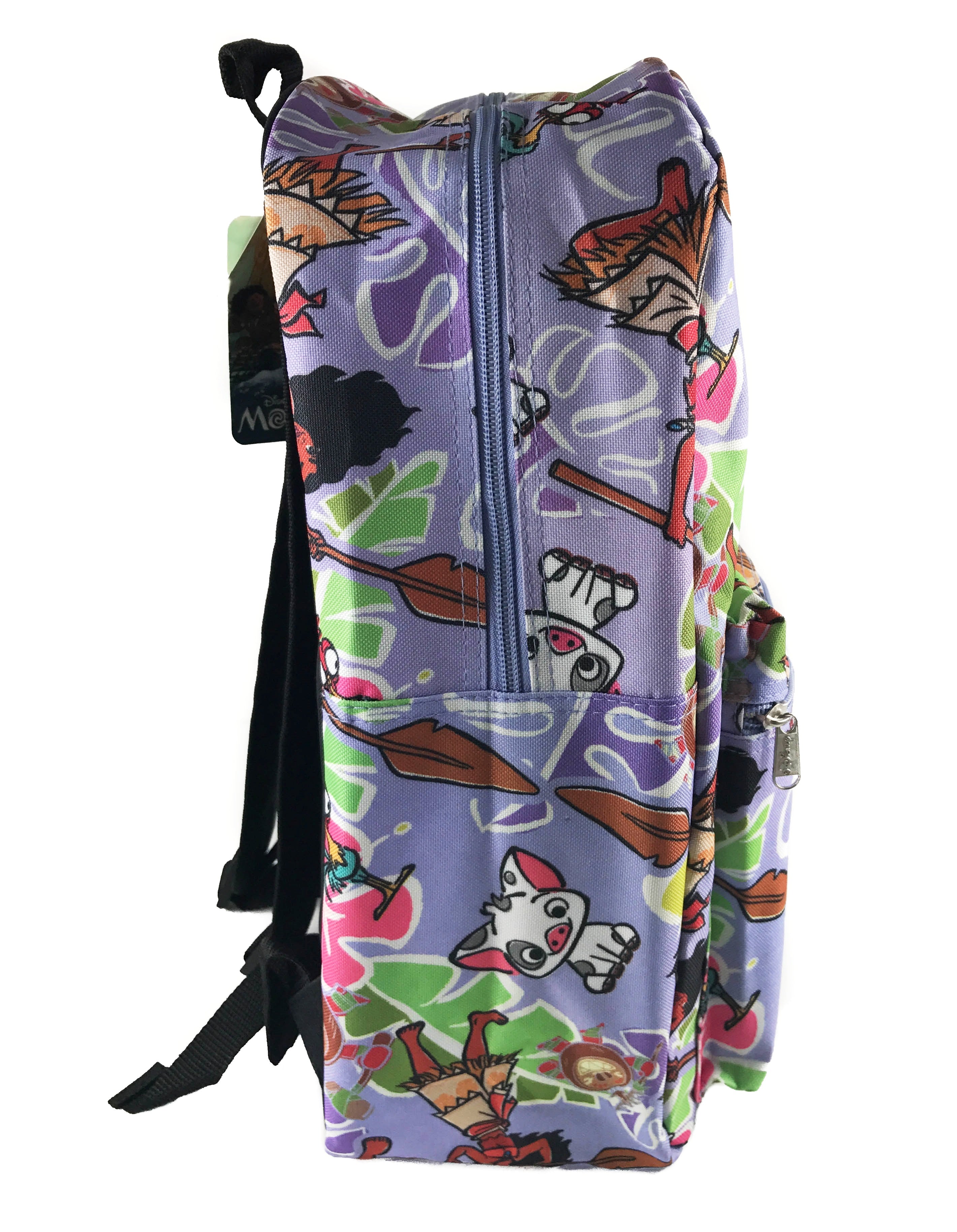 Moana Allover Print Backpack - Purple