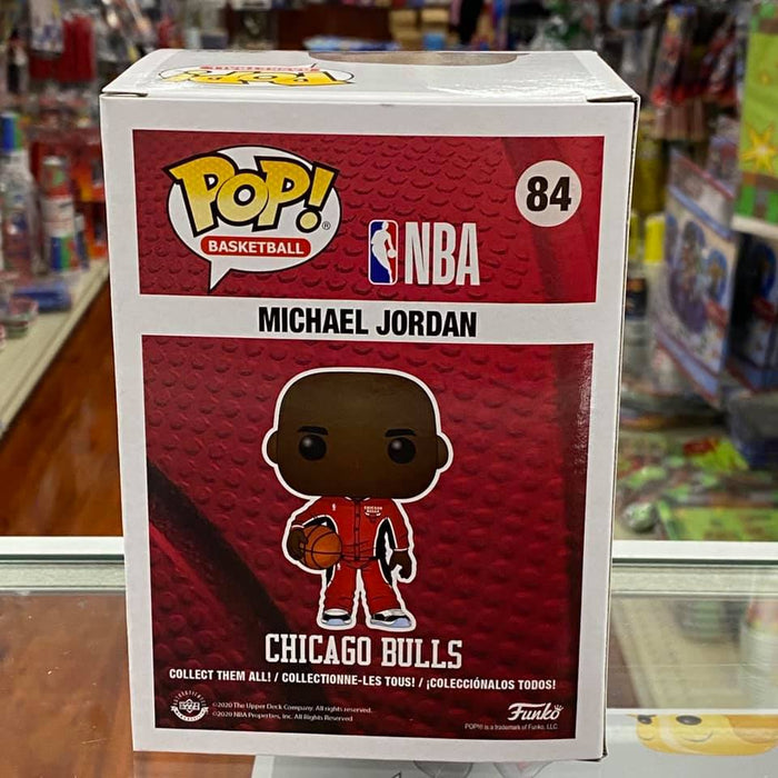 Funko POP! Basketball: Chicago Bulls Michael Jordan in Warm up Jersey Vinyl Figure Special Edtion