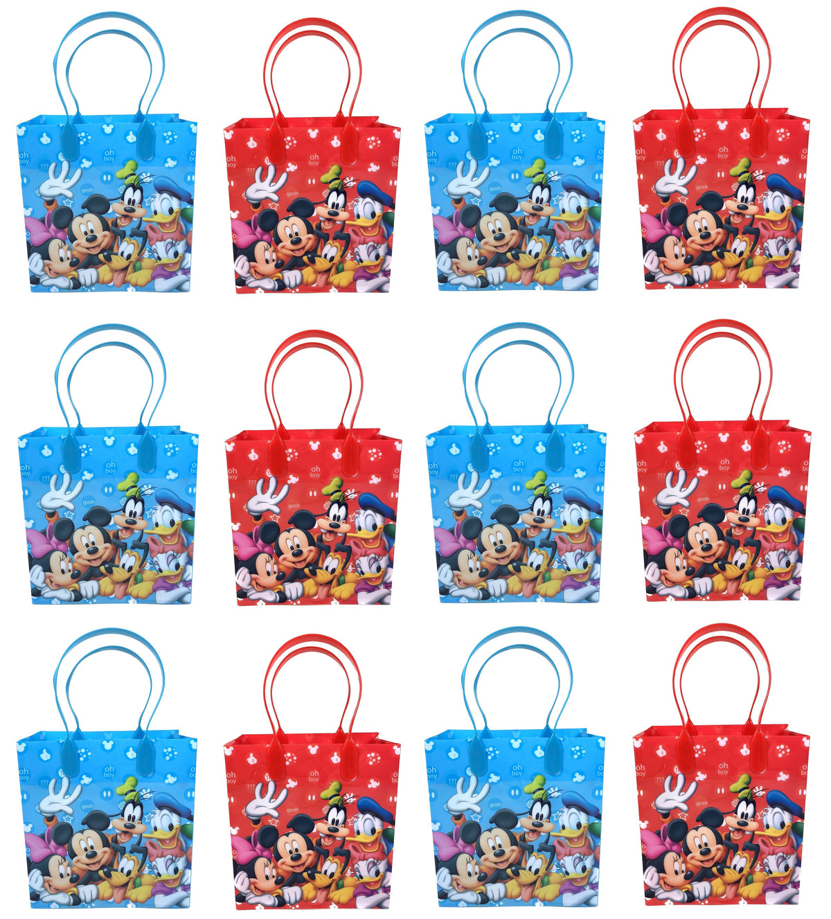 Personalised Mickey Mouse Clubhouse Party Bags & Labels