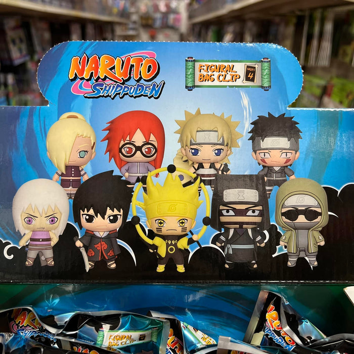 Naruto 3D Foam Collectiable Figural Bag Clip Mystery Bag Series 4