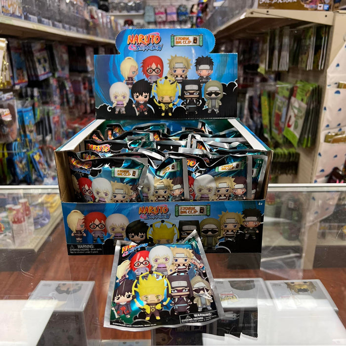 Naruto 3D Foam Collectiable Figural Bag Clip Mystery Bag Series 4