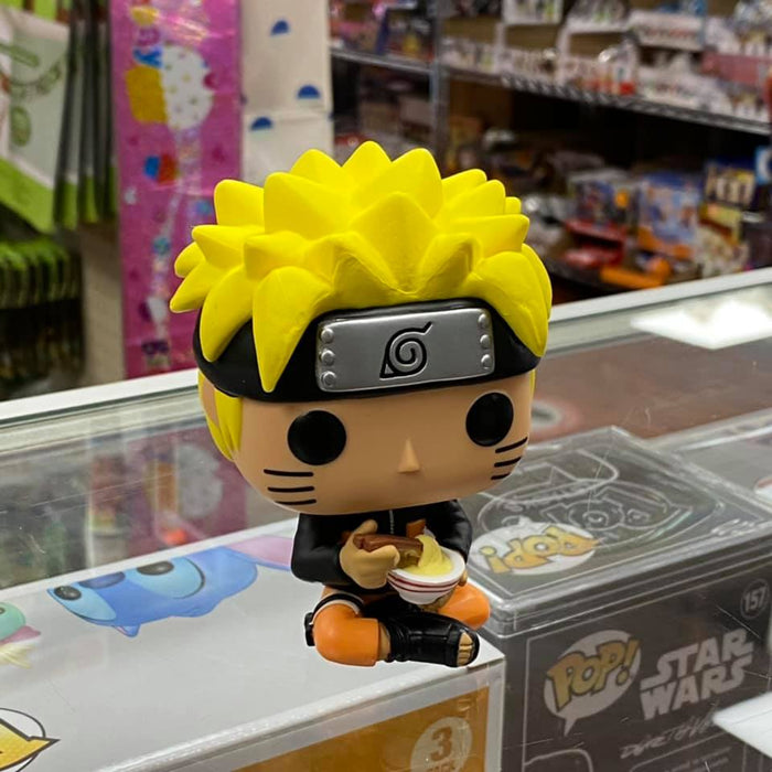 Funko Pop! Animation: Naruto - Naruto Uzumaki with noodle #823 Vinyl Figure Special Edition Sticker!
