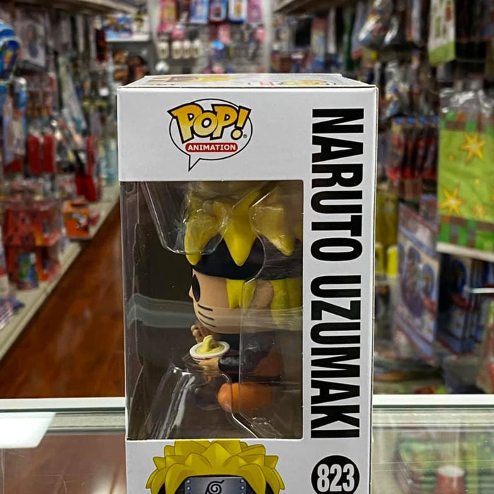 Funko Pop! Animation: Naruto - Naruto Uzumaki with noodle #823 Vinyl Figure Special Edition Sticker!
