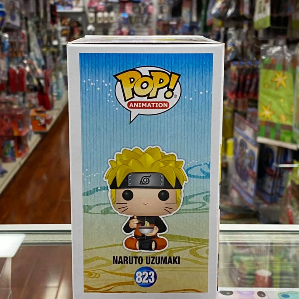 Funko Pop! Animation: Naruto - Naruto Uzumaki with noodle #823 Vinyl Figure Special Edition Sticker!