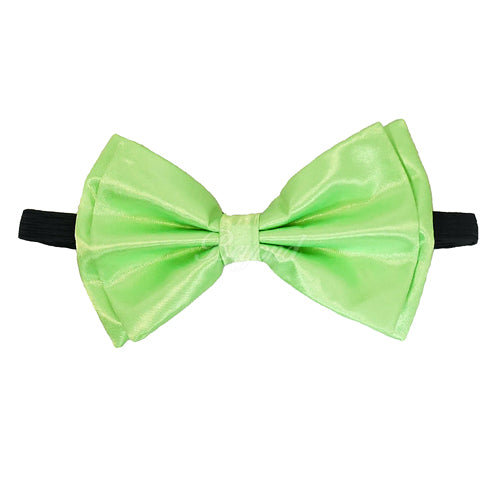 Neon Green Matching Set Suspender and Bow Tie