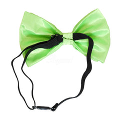 Neon Green Matching Set Suspender and Bow Tie