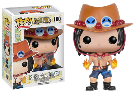 Pop! Animation: One Piece - Portgas. D. Ace #100 Vinyl Figure