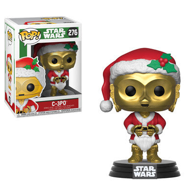 POP Holiday - Star Wars - Santa C-3PO #276 Vinyl Figure