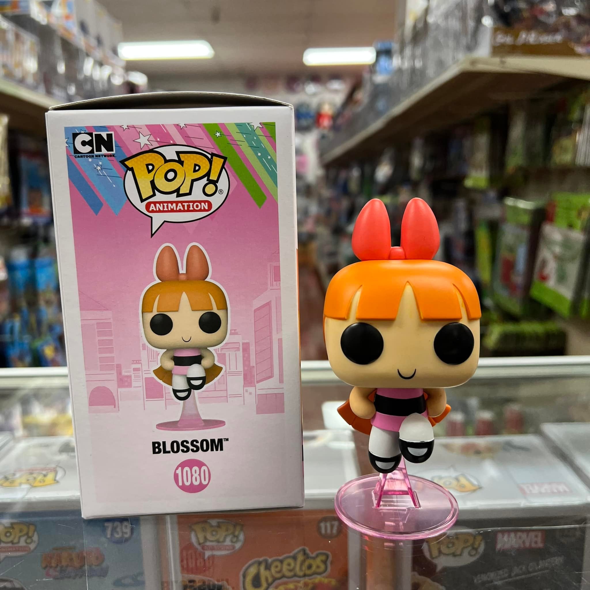 Funko Pop! Animation POWERPUFF GIRLS: BLOSSOM Vinyl Figure