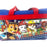 Paw Patrol Team Work! 600D Polyester Blue & Red Duffle Bag PVC with Side Panels