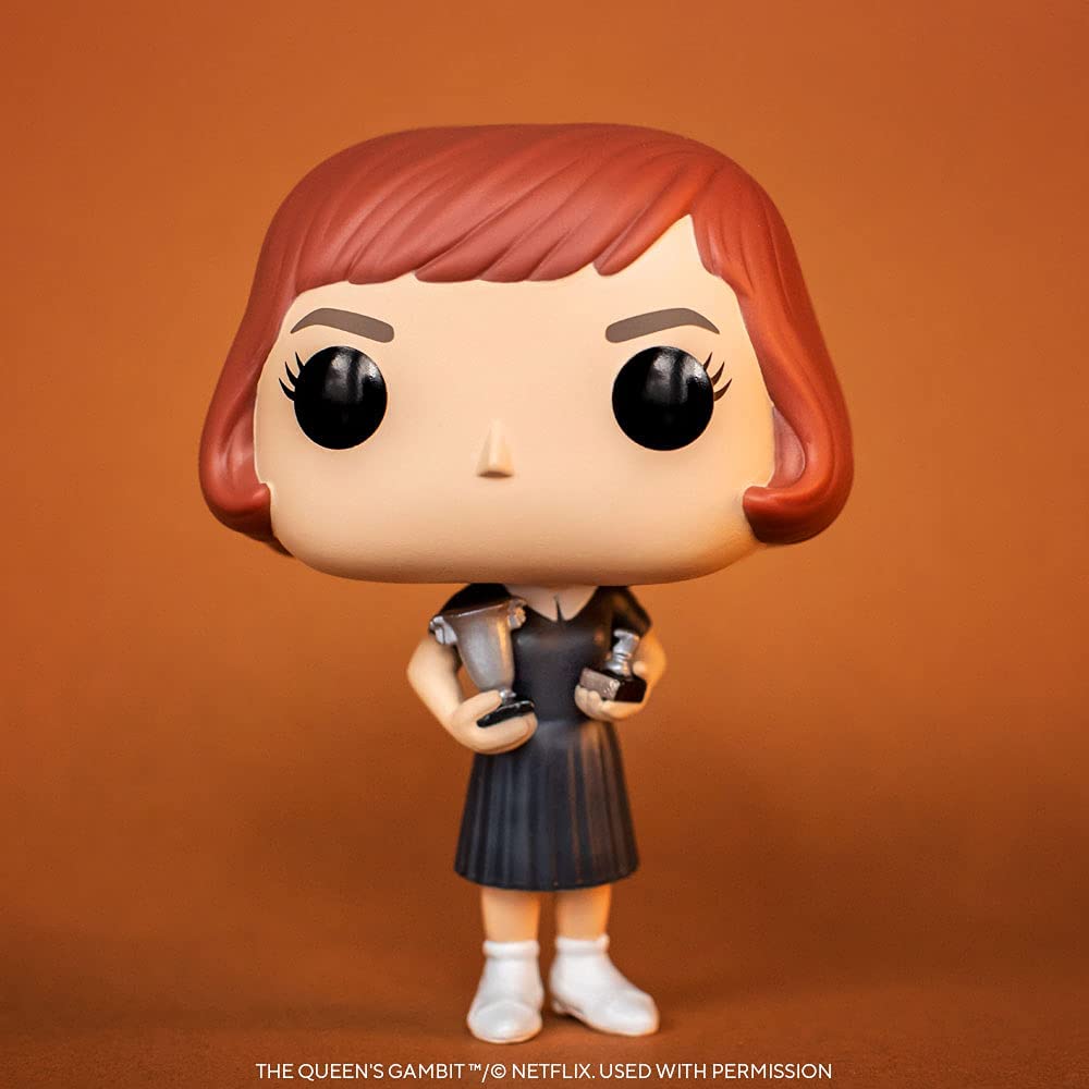 Funko Pop! TV: The Queen's Gambit - Beth Harmon with Trophies Collectible Vinyl Figure