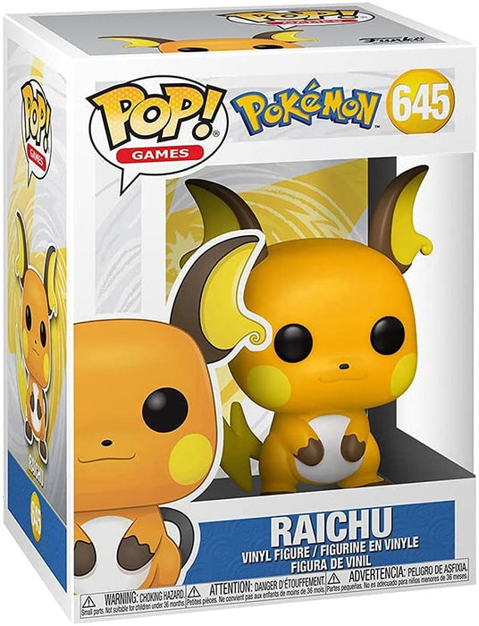 Funko Pop! Games: Pokemon - Raichu Vinyl Figure #645
