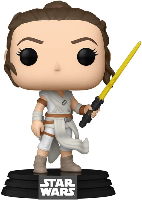 Funko Pop Star Wars: The Rise of Skywalker - Rey with Yellow Lightsaber Vinyl Figure