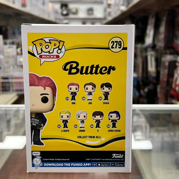 Funko Pop Rocks: BTS - Butter - RM Vinyl Figure #279