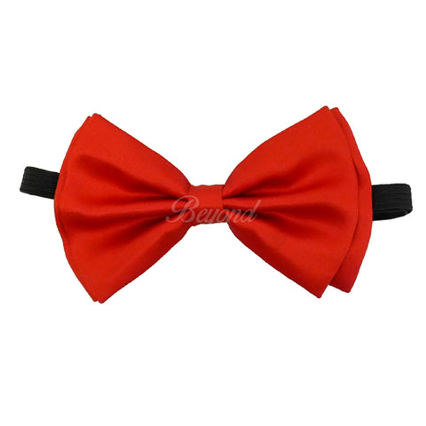 Red Matching Set Suspender and Bow Tie