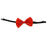 Red Matching Set Suspender and Bow Tie