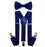 Kids Matching Set - Royal Blue Toddler Suspender and Bow Tie