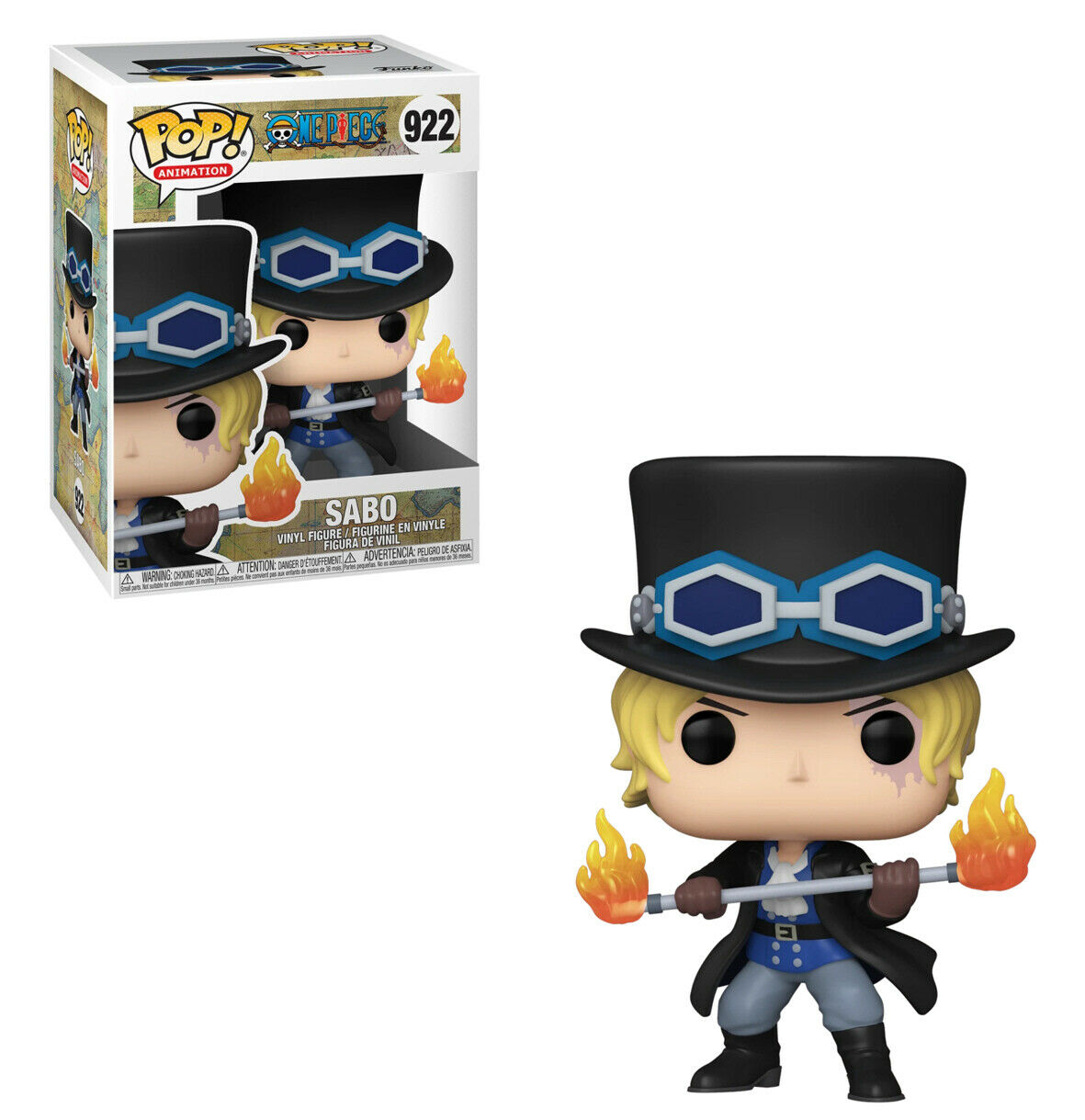Funko Pop! Animation: One Piece - SABO Vinyl Figure #922