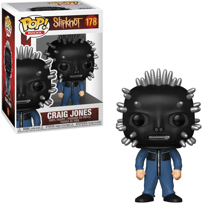 Funko Pop Rocks : SLIPKNOT Craig Jones Vinyl Figure #178