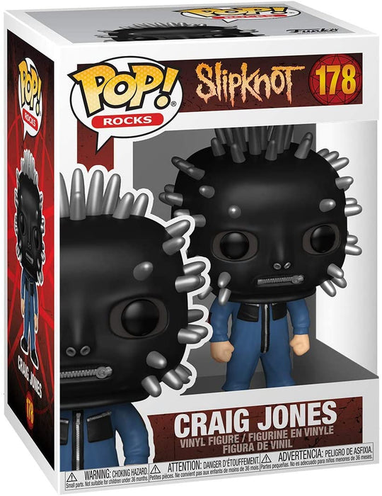 Funko Pop Rocks : SLIPKNOT Craig Jones Vinyl Figure #178