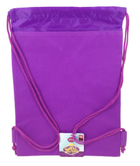 Disney Sofia The First Drawstring Backpack Gym Tote Bags