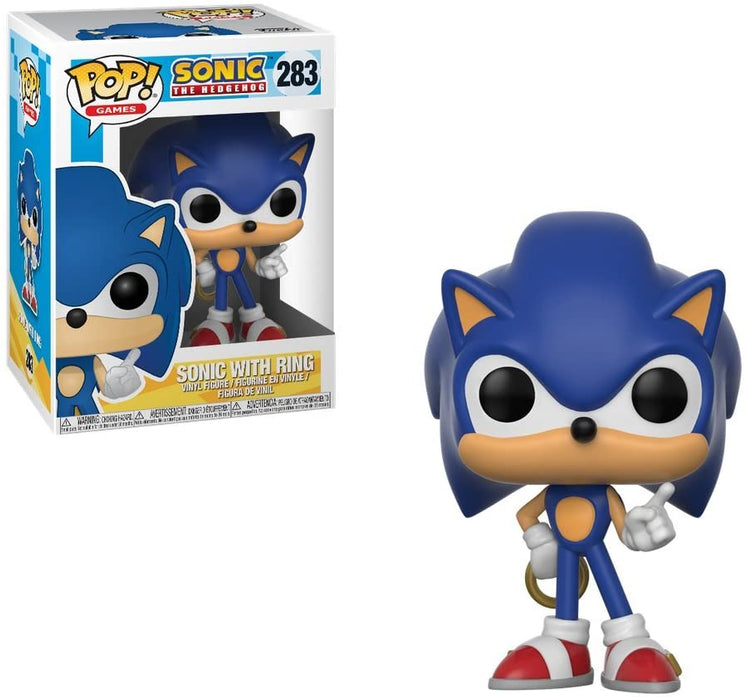 Funko Pop! Games: Sonic - Sonic with Ring Collectible Toy Vinyl Figure