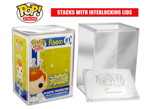 FUNKO Pop Stacks : Hard Case Plastic 1X Protector Case Standard Packaging , Clear