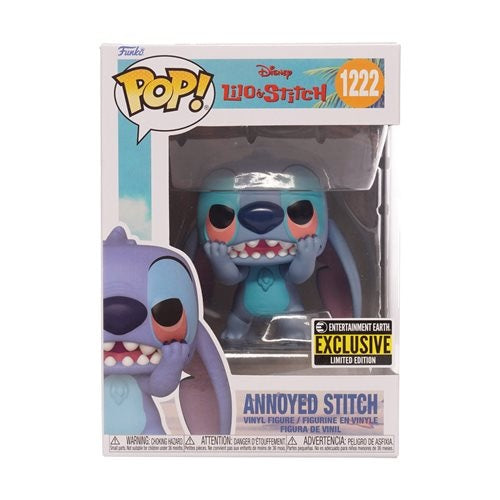 FUNKO POP! Annoyed Stitch Limited Edition Vinyl figure Entertainment Earth Exclusive #1222