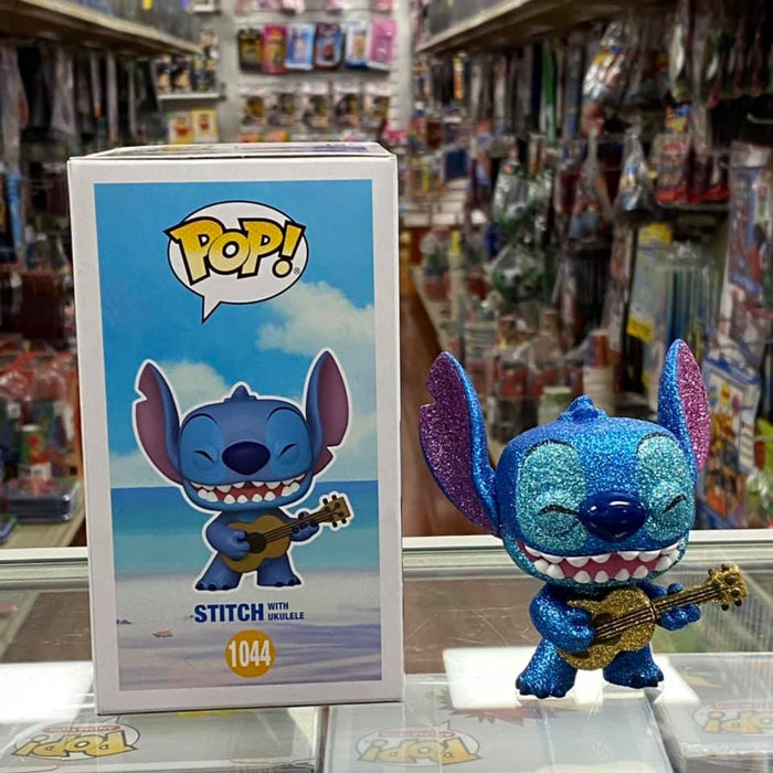FUNKO POP! Stitch with Ukulele Diamond Edition Vinyl figure Entertainment Earth Exclusive