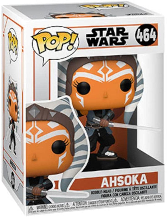 Funko Pop! Star Wars: The Mandalorian - Ahsoka Tano with Lightsabers Vinyl Figure #464