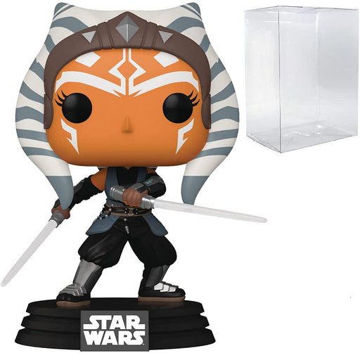 Funko Pop! Star Wars: The Mandalorian - Ahsoka Tano with Lightsabers Vinyl Figure #464