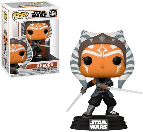 Funko Pop! Star Wars: The Mandalorian - Ahsoka Tano with Lightsabers Vinyl Figure #464