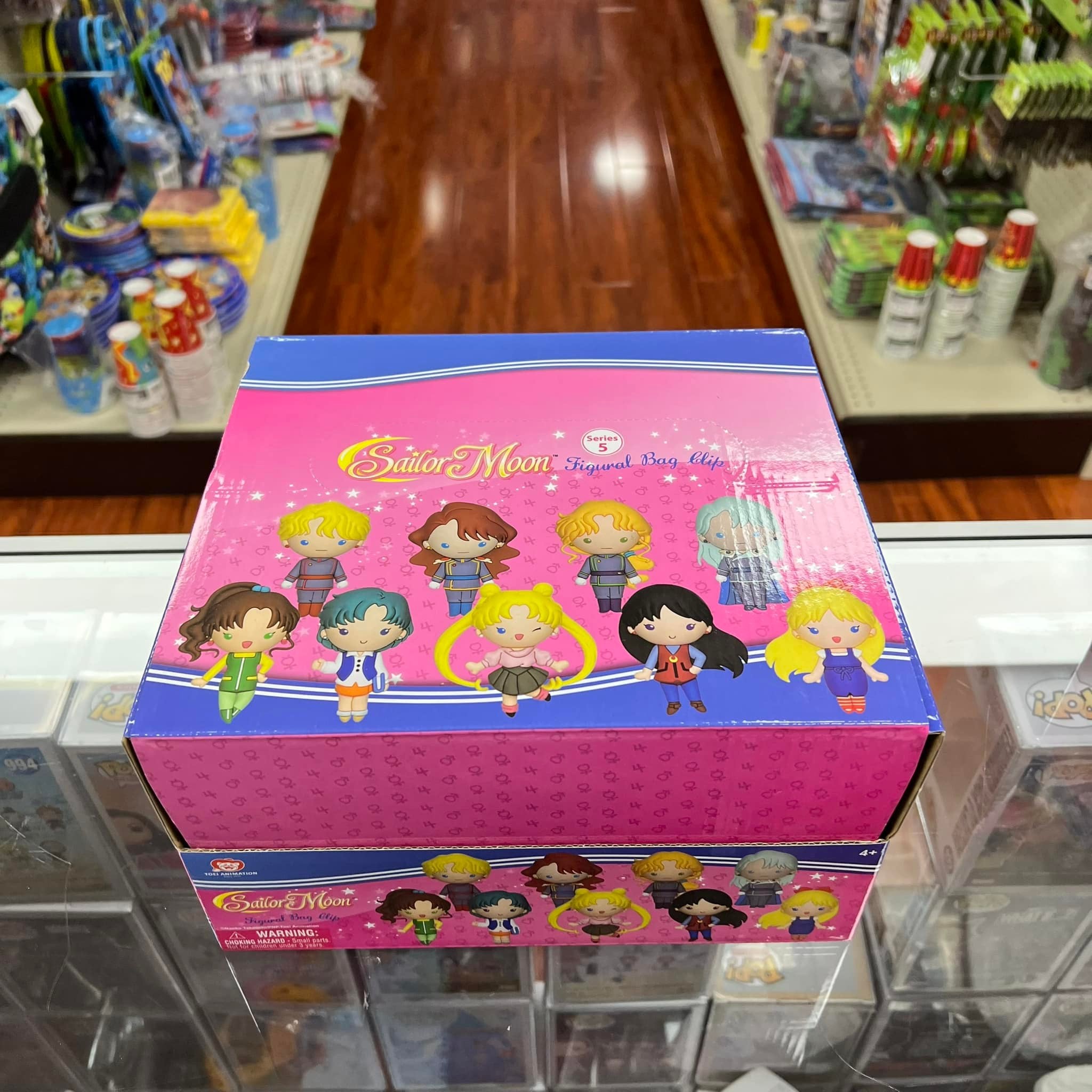 SAILORMOON : Sailor Moon 3-D Figural Key Chain Blind Bag - Series 5
