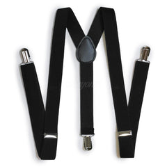 Black Matching Set Suspender and Bow Tie