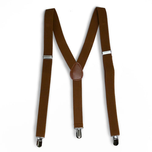 Blush Pink Suspenders & Bow Tie Set - Wedding Groomsmen Outfit