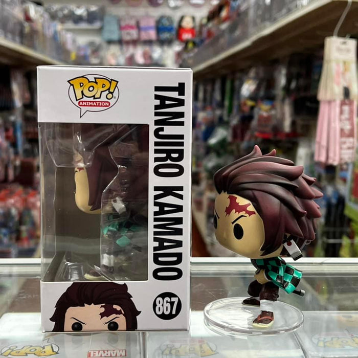 Funko POP Animation: Demon Slayer- Tanjiro Kamado Vinyl Figure #867