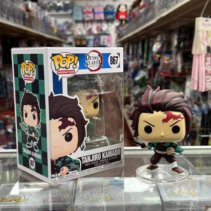 Funko POP Animation: Demon Slayer- Tanjiro Kamado Vinyl Figure #867