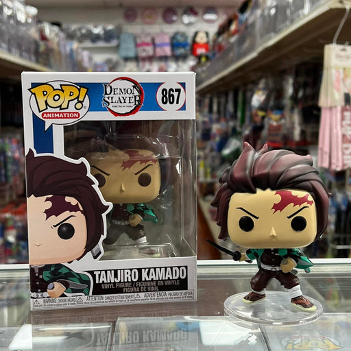 Funko POP Animation: Demon Slayer- Tanjiro Kamado Vinyl Figure #867