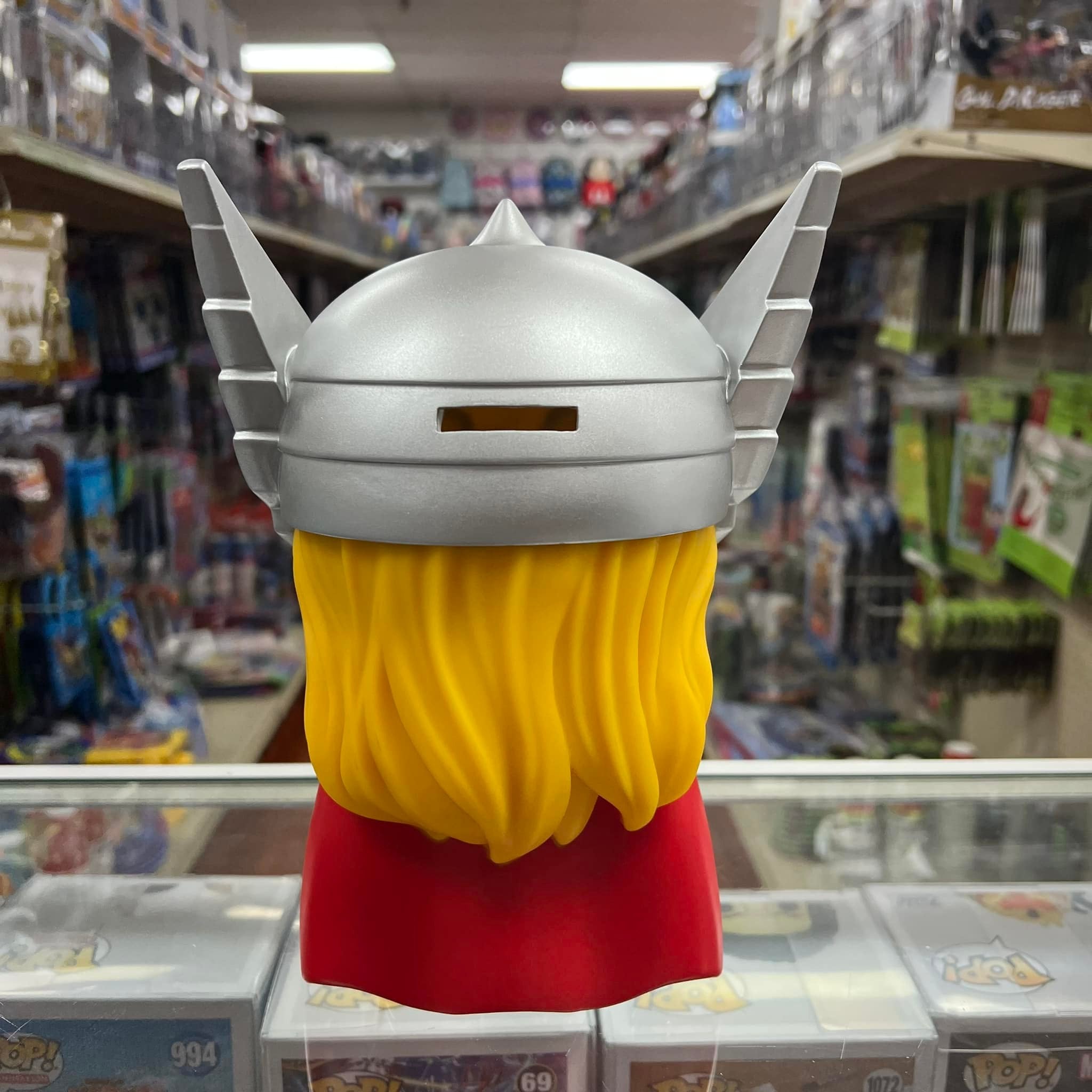 MONOGRAM MARVEL THOR Cute 9" Coin/Bust Bank Christmas Birthday Gift