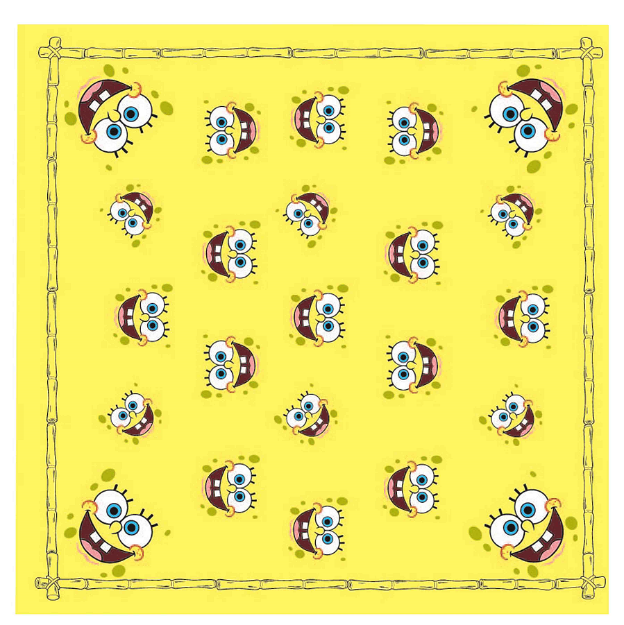 Spongebob Squarepants - Kids Bandana Face Mask Scarf Headband