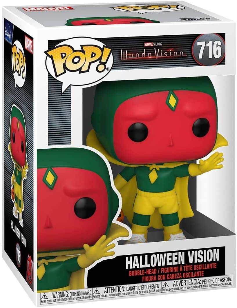 Funko Pop! Marvel: Wandavision - The Vision (HALLOWEEN) Vinyl Figure